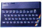 ZX Spectrum with blue keys