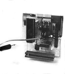 The Spectrum Addon has a port at the top for joysticks.